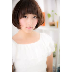 外国映画の女の子みたいな、ガーリィボブ