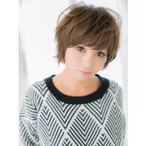 無造作感が、可愛いっ！ガーリーショートa
