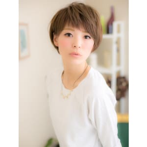 潤いカラー☆…で゛シンプルショート゛b