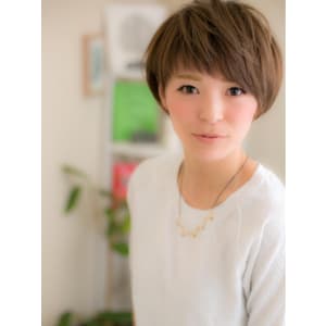 潤いカラー☆…で゛シンプルショート゛a