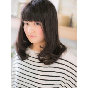 ナチュラルゆるふわヘアb