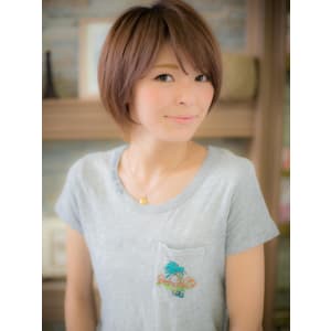 ツヤがポイント☆ナチュラルボブ