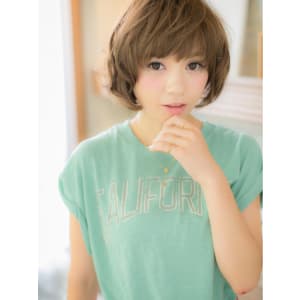 小顔も狙える♪好感・ラフボブa