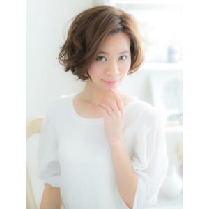 大人カジュアルなフェミニン☆ボブa