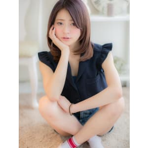 ツヤ☆潤い☆ワンカールストレートb