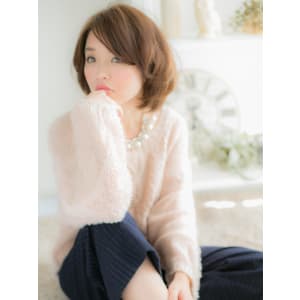 定番ボブをグレードアップ…大人の上級ボブb