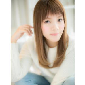 さらさら♪ストレート＋短めバングa