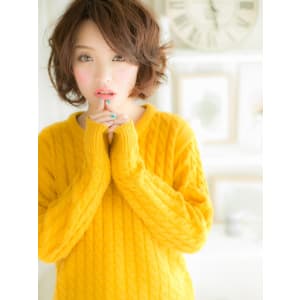 ランダムな毛先が◎大人ドーリーヘアa