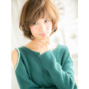 ”抜け感”で魅せる【格上げボブ】a