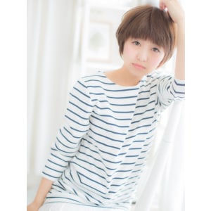 Happy ラフショート♪眉見せでCuteに♪b