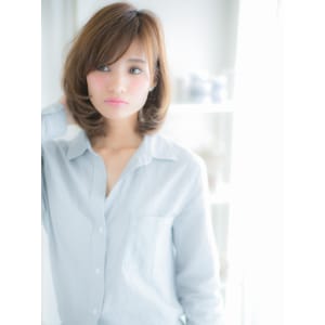 シフォンカールで…大人レディ・セミディa
