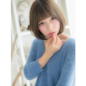 丸み♪シルエットの愛されボブｂ