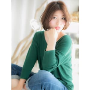 つやさらが決め手☆のエアリーボブｂ