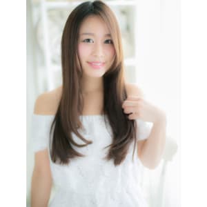 【ワンカールストレート】Ｉラインロングでアンニュイな色香