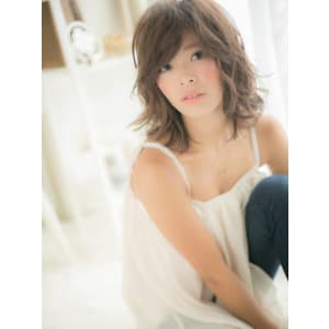 絶妙なふわボサ感《エフォートレスミディ》ｂ