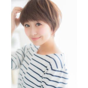 Happy ラフショート♪眉見せでCuteに♪