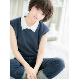 《等身大の》ラフマッシュボブb