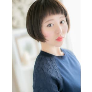 【まっすぐストレート】モード＆ガーリーフレンチシック・ボブ