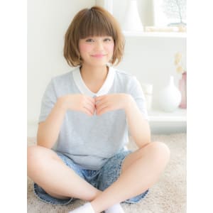 【ぱっつんバングと★フェアリーボブ】