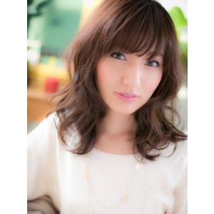 好感度[大]な、優しいナチュラルカール