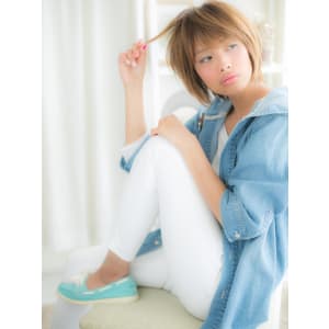ハイトーンカラーで★アクティブボブb