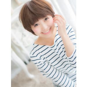 Happy ラフショート♪眉見せでCuteに♪a