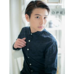 ”ツーブロックｘ七三”の好感モテショートa