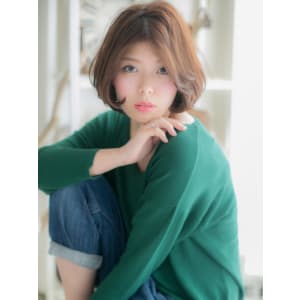 つやさらが決め手☆のエアリーボブa