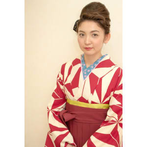 袴☆お姫様アップ