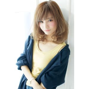 ニュアンスカールエアリーボブエアリーカールふわふわボブA22