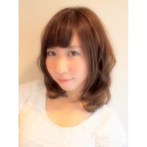 ミルキーピンクの甘色ふんわりミディ - hair design Rinto【リント】掲載中