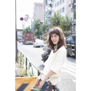 上品モードな秋冬グレージュ・ロブヘア