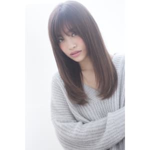 大人のサラツヤストレート