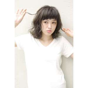 ラフミディー×ダークグレーアッシュ