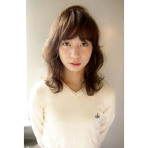 【外ハネで造るラフなクセ感】暗髪グレージュ◇