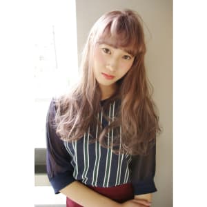 透明感ＵＰ☆バイオレットアッシュ　ロング