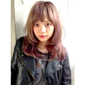 “キャンディフロス★ピンク＆パープルグラデーション”
