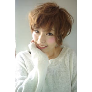 “ボーイッシュ過ぎないマッシュショート☆アッシュブラウン☆”