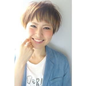 ショートポイントグラデーションカラー☆