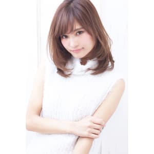 ニュアンスカールエアリーボブエアリーカールふわふわボブA