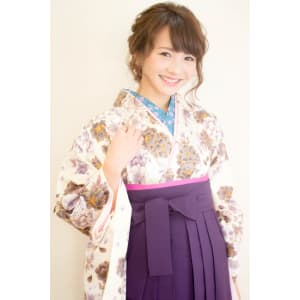 【hair coucou】袴着付＋ヘアセット
