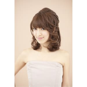 大人セクシー結婚式ヘアセットBY BACKSTAGE