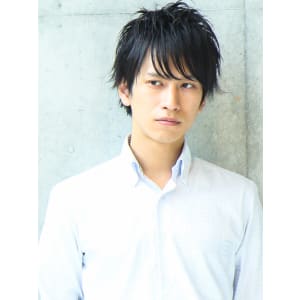 ビジネスカジュアル無造作大人ショート