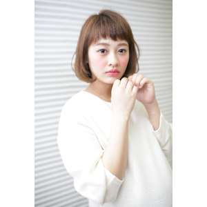 お手入れ簡単ふんわりナチュラルボブ