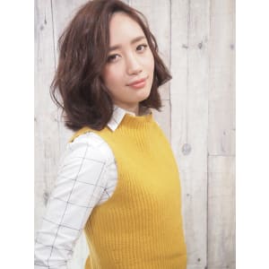 耳かけ無造作ウェービー♪大人かわいいピンクアッシュ