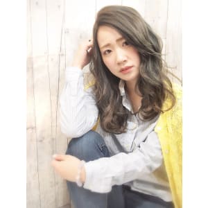 抜け感マットアッシュ☆大人愛されラフウェーブ♪