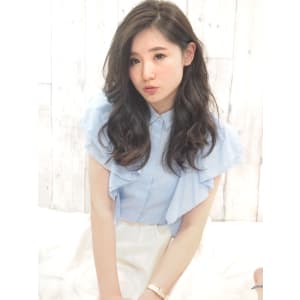 大人フェミニン#ルーズウェーブロング