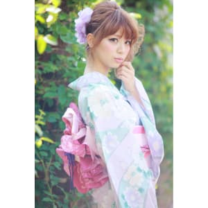 無造作ほつれ♪ふんわりナチュラルカール☆大人かわいいアップ★