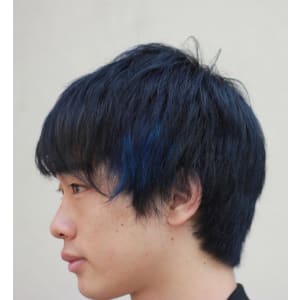 NEO　COLOR☆Wカラーでネイビーに！ - felicita hair-design 緑地公園店【フェリシータ】掲載中