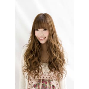 厚めバングが大人かわいいラブ＆グラマラス♪甘辛クラシカル